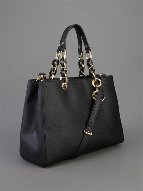 michael kors cynthia tote black|Michael Kors cynthia satchel.